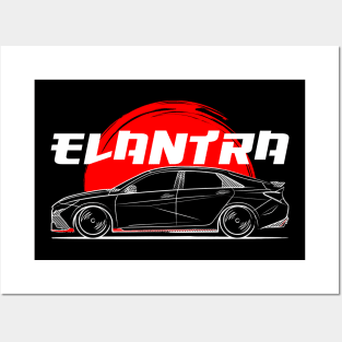 The N Performance Elantra KDM Art Posters and Art